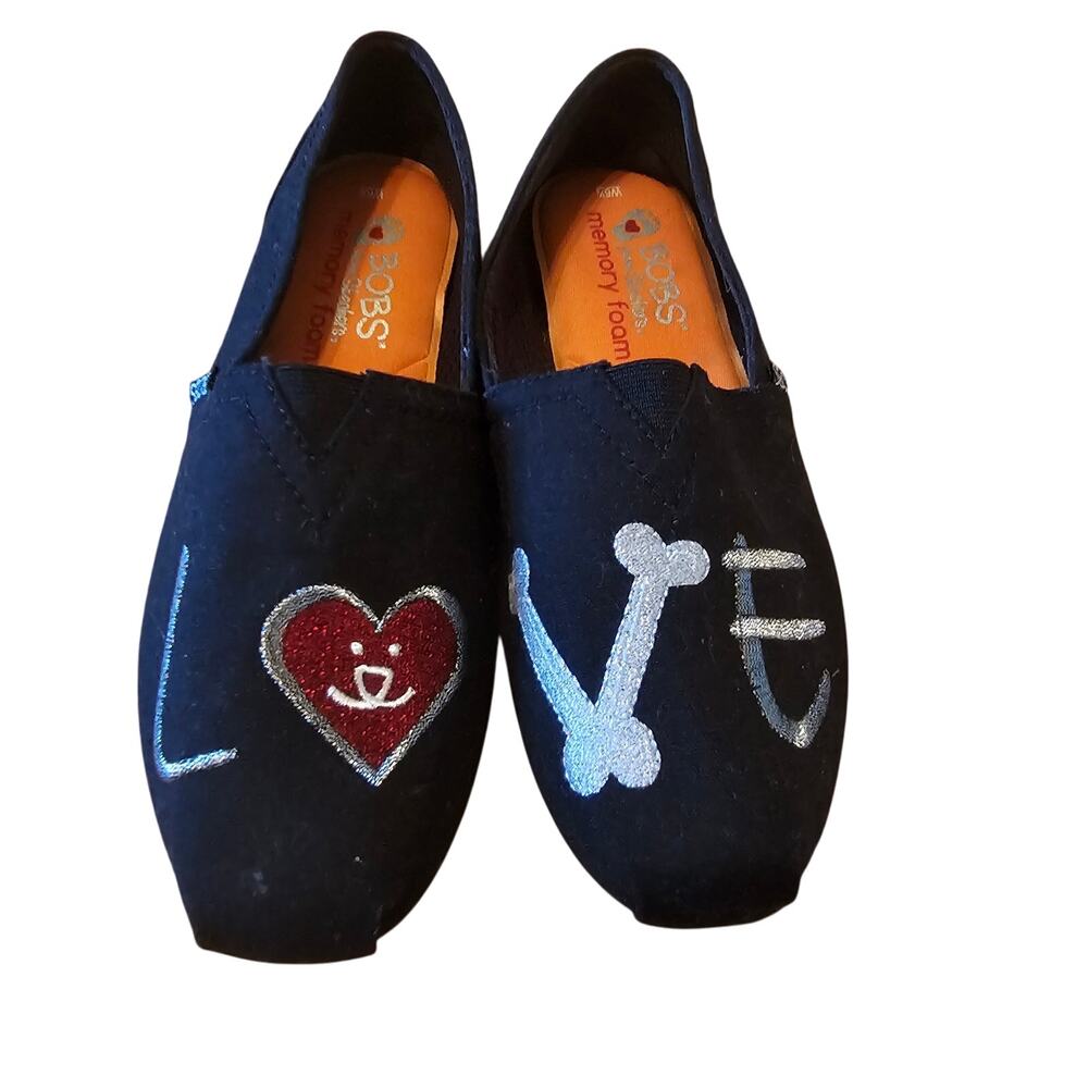 Skechers BOBS "Love Dogs" Memory Foam flats Size 6.5